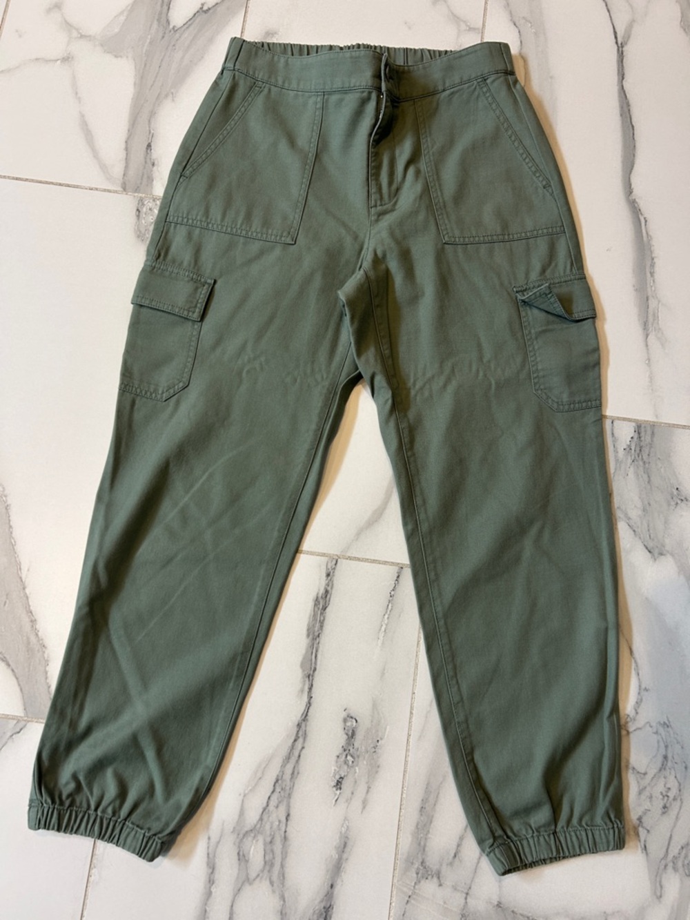 J. Crew Olive Cargo Joggers